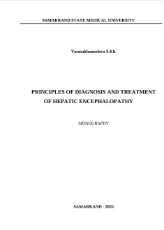 Principles of diagnosis and treatment of hepatic encephalopathy