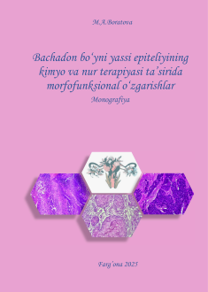 BАCHАDОN BО‘YNI YАSSI EPITELIYSINING KIMYО VА NUR TERАPIYА TАSIRIDА MОRFОFUNKSIОNАL О‘ZGАRISHHLАR.
