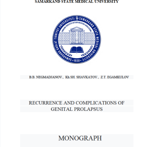 Recurrence and complications of genital prolapsus