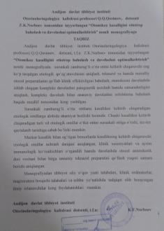 Otomikoz kasalligini etiotrop baholash va davolashni optimallashtirish