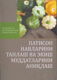 Патисон навларини танлаш ва экиш муддатларини аниқлаш