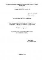 Sug`urta shartnomalarini tuzish va uni bajarish tartibini takomillashtirish