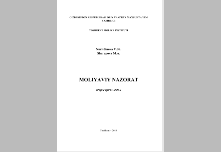 Moliyaviy nazorat