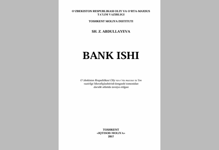 Bank ishi