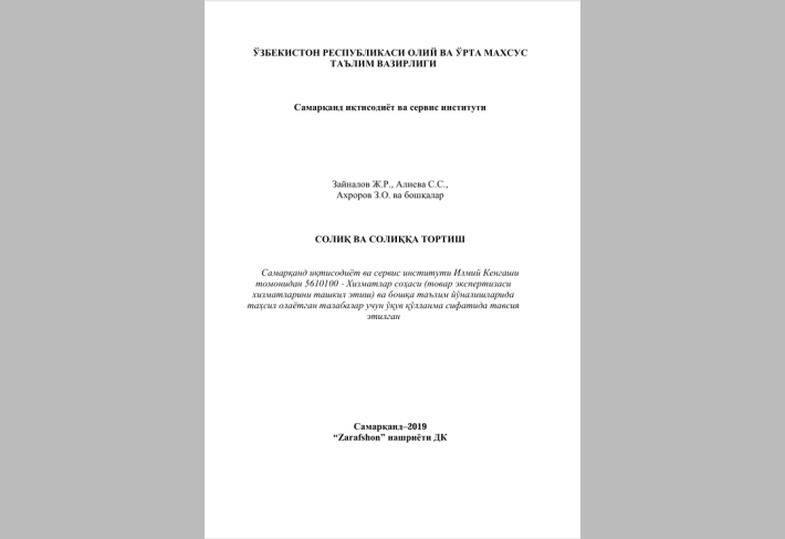 Soliq va soliqqa tortish