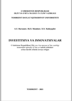 Investitsiya va inovatsiyalar