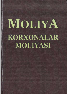 Moliya Korxonalar moliyasi 