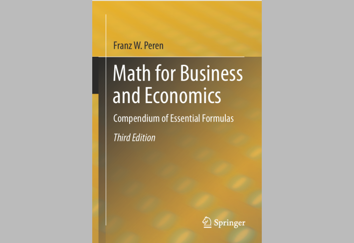 Math for Business  and Economics Compendium of Essential Formulas