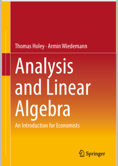 Analysis and Linear Algebra