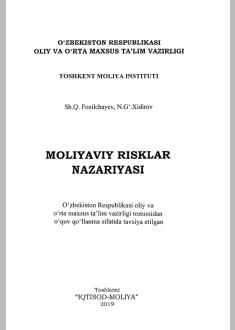 Moliyaviy Risklar Nazariyasi