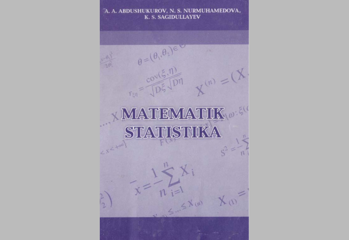 Matematik statistika (parametrlarni baholash va gipotezalarni  tekshirish misollarda) 