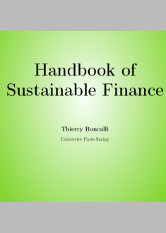 Handbook of Sustainable Finance