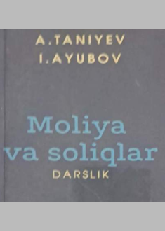 Moliya va soliqlar