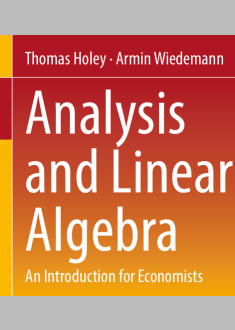 Analysis and Linear Algebra