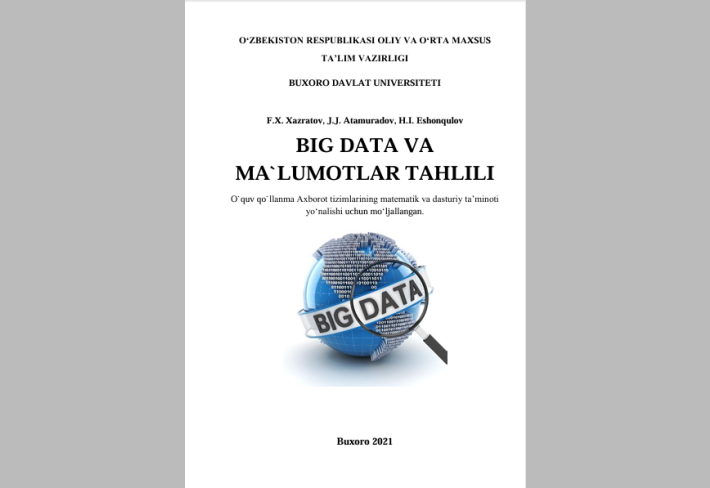 Big data va  ma`lumotlar tahlili.