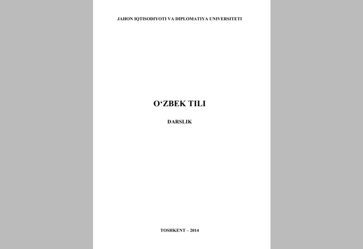 O'zbek tili