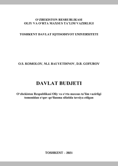 DAVLAТ BUDJEТI