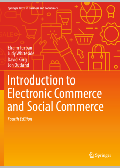 Introduction to Electronic  Commerce and Social  Commerce