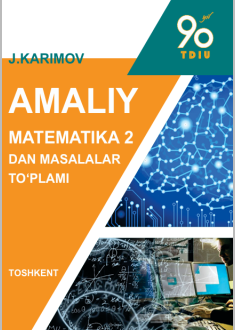 Amaliy matematikadan 2 dan masalalar to'plami