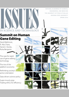 Issues in science and technology