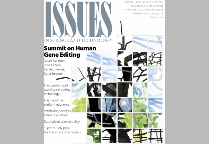 Issues in science and technology
