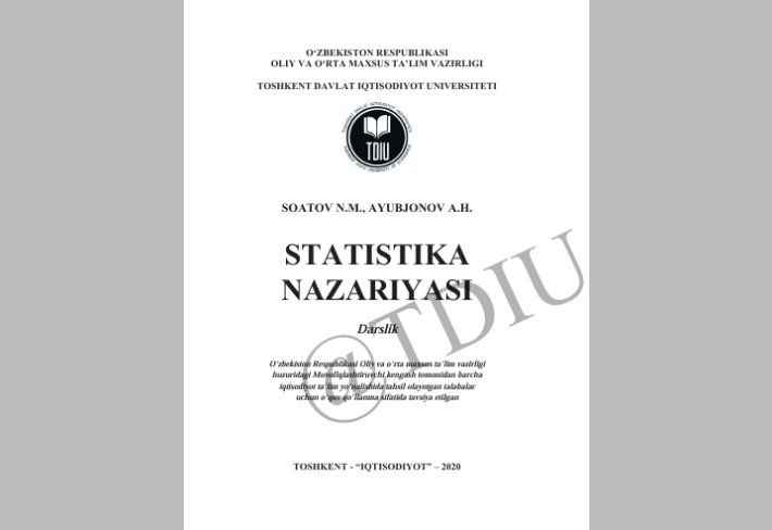 Statistika Nazariyasi