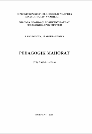 Pedagogik mahorat 