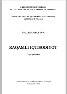 Raqamli iqtisodiyot.