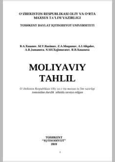 Moliyaviy tahlil.