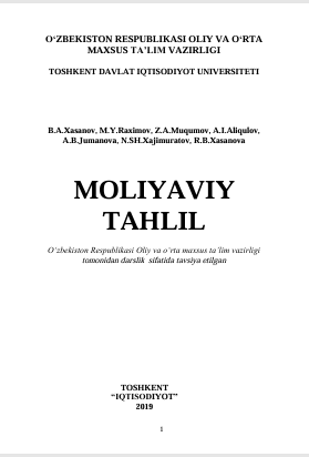 Moliyaviy tahlil.