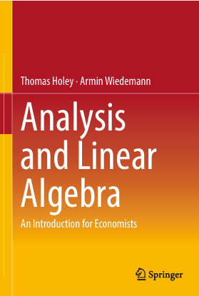 Analysis and Linear Algebra