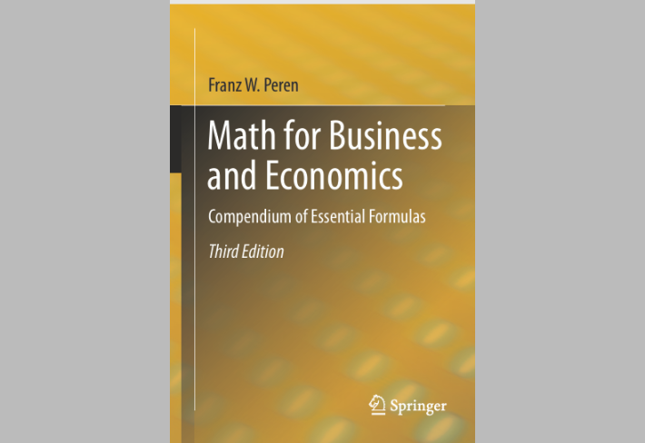 Math for Business  and Economics Compendium of Essential Formulas