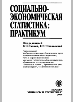 Социально-экономическая статистика: Практикум