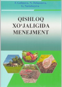 Qishloq Xo'jaligida menegment