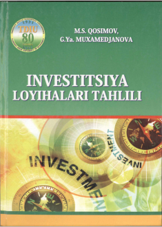 “Investitsiya loyihalari tahlili”
