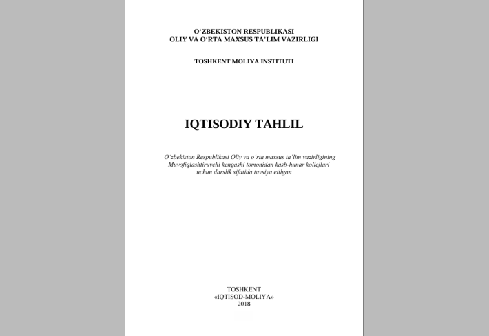 Iqtisodiy tahlil