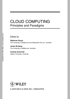 CLOUD COMPUTING Principles and Paradigms