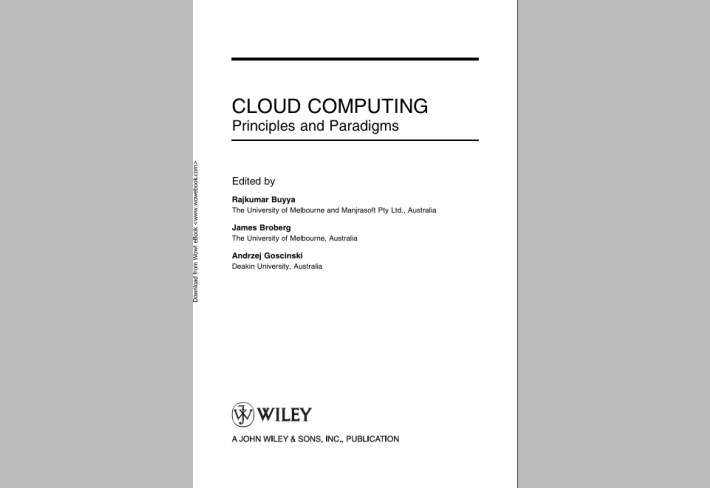 CLOUD COMPUTING Principles and Paradigms
