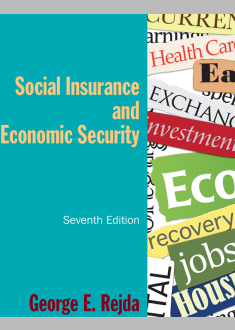 Social Insurance  and Economic Security