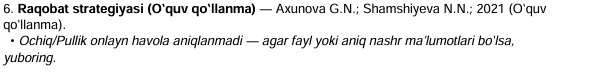  Raqobat strategiyasi 