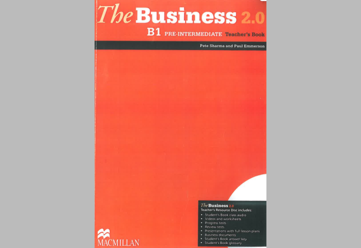 The Business 2.0 B1 pre-Intermediate teacher's Book