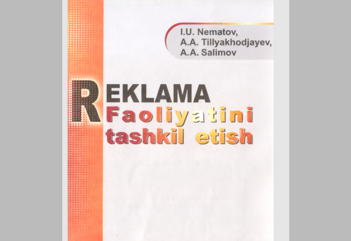 Reklama Faoliyatini tashkil etish