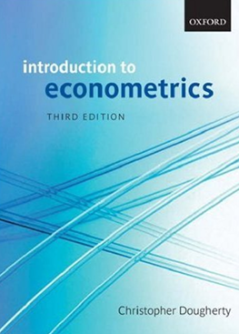 Introduction to Econometrics 
