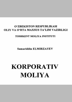 Korporativ moliya