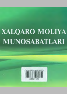  Xalqaro moliya munosabatlari