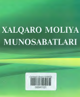  Xalqaro moliya munosabatlari