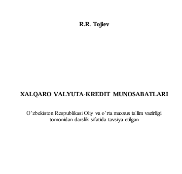 R.R. Tojiev 