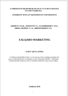 Xalqaro marketing