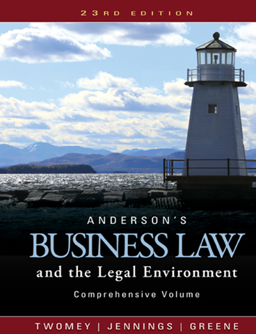 BUSINESS LAW and The Legal Environment