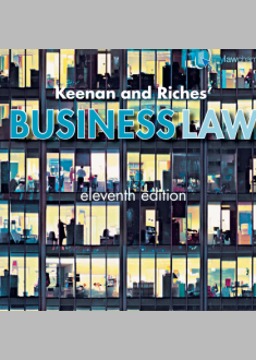 Keenan and Riches’ BUSINESS LAW